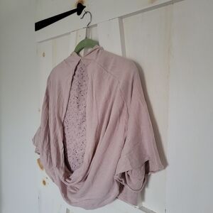 Anthropolgie Drape Cardigan with Lace Back